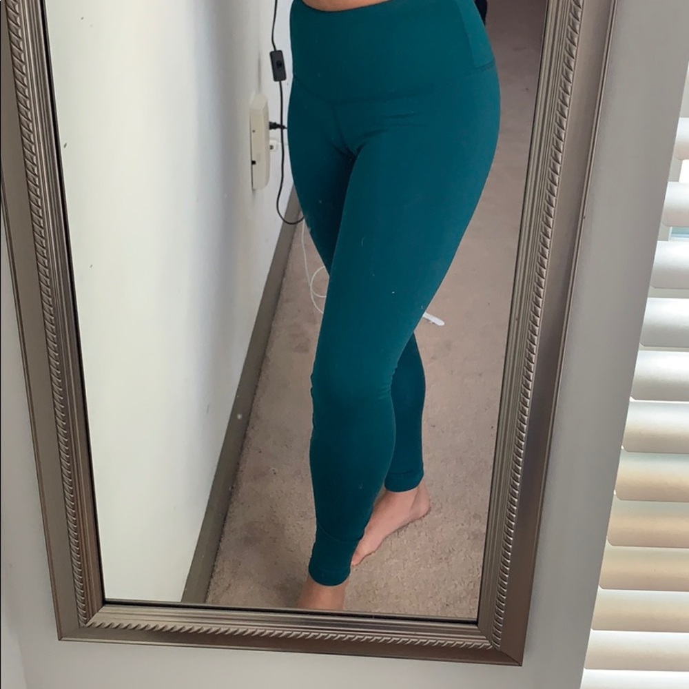 Teal yogalicious leggings